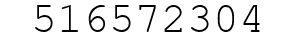 Number 516572304.