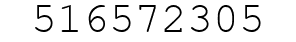 Number 516572305.