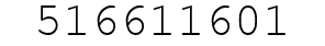 Number 516611601.