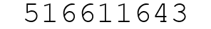 Number 516611643.