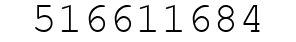 Number 516611684.