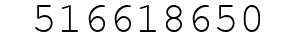 Number 516618650.