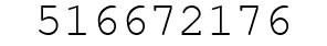 Number 516672176.