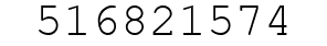 Number 516821574.