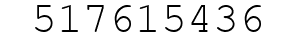 Number 517615436.