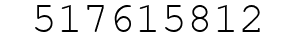 Number 517615812.