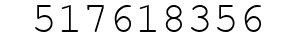 Number 517618356.