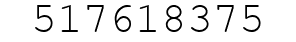 Number 517618375.