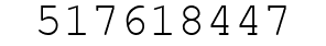 Number 517618447.