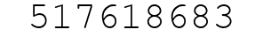 Number 517618683.