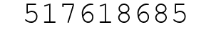 Number 517618685.