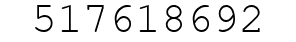 Number 517618692.