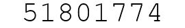 Number 51801774.