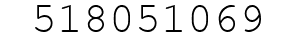 Number 518051069.