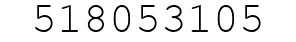 Number 518053105.