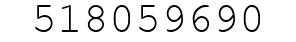 Number 518059690.