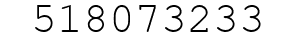 Number 518073233.