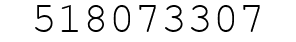 Number 518073307.