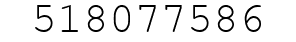 Number 518077586.