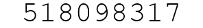 Number 518098317.