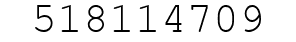 Number 518114709.