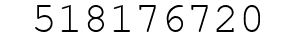 Number 518176720.
