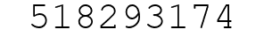 Number 518293174.