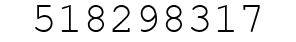 Number 518298317.