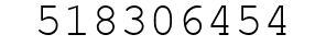 Number 518306454.