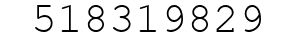 Number 518319829.