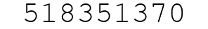 Number 518351370.