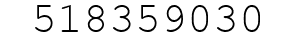 Number 518359030.