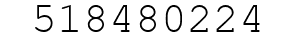 Number 518480224.