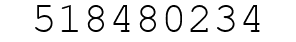 Number 518480234.