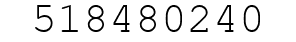 Number 518480240.