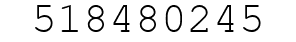 Number 518480245.