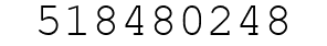 Number 518480248.