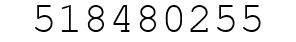 Number 518480255.