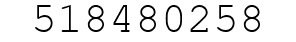 Number 518480258.