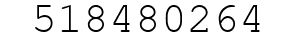 Number 518480264.