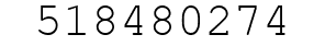 Number 518480274.