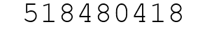 Number 518480418.