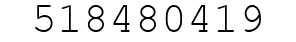 Number 518480419.