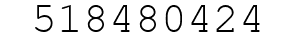 Number 518480424.