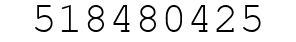 Number 518480425.