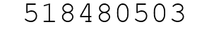 Number 518480503.