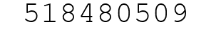 Number 518480509.