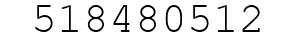 Number 518480512.