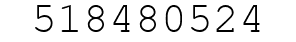 Number 518480524.