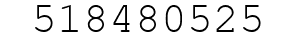 Number 518480525.
